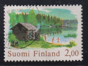 Finland 567 Chimneyless Log Sauna 1977