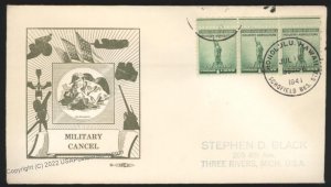 Hawaii 1941 Schofield Barracks DPO Territorial USA Military Mail Cover 109122