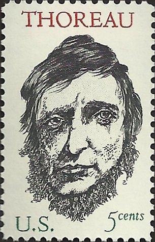 # 1327 MINT NEVER HINGED HENRY DAVID THOREAU