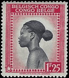 BELGIAN CONGO   #216 MH (2)
