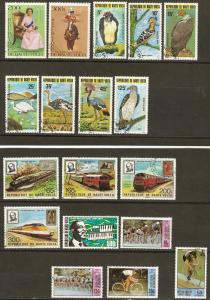 Burkina Faso 5 Complete Sets CTO Never Hinged SCV $15.20