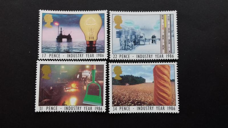 Great Britain 1986 Industry Year Mint