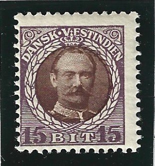 Danish West Indies (DWI) Scott #45 Mint NH 15b 2019 CV $3.75+