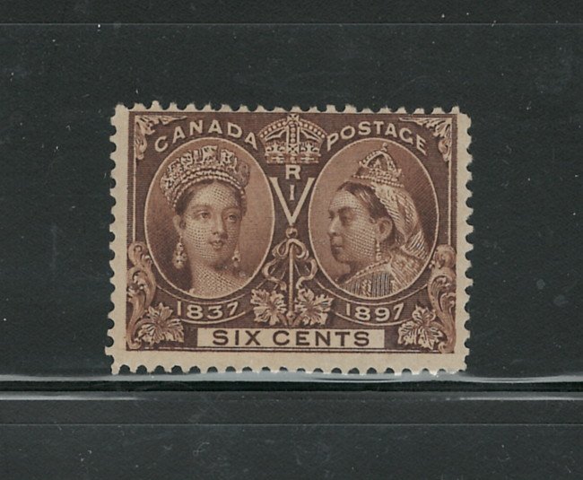 CANADA 1897 DIAMOND JUBILEE #55 V.F. - F. MH, PAY IN Cnd $$..