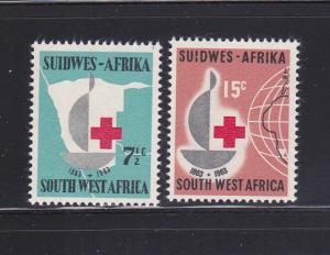 South West Africa 295-296 Set MNH Red Cross