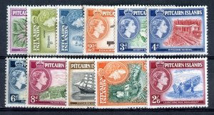 7730 BCX  1957 Pitcairn Scott# 20/30 MNH** cat. $53. ( Offers welcome )