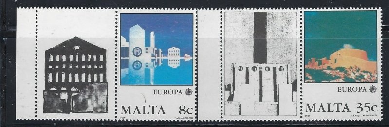 Malta 694-95 MNH 1987 Europa (fe5837)