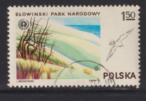 Poland 2161 Slowinski Park and Sea Gull 1976