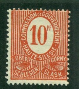 Upper Silesia 1920 #4 MNG SCV (2024) = $0.40