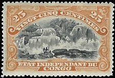 BELGIAN CONGO   #20 MH (2)