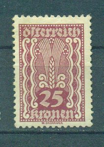 Austria sc# 261 (2) mh cat value $.25