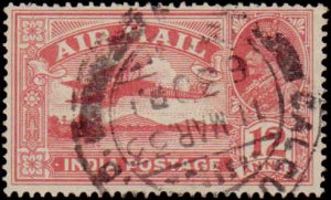 India #C6, Incomplete Set, High Value, 1929-1930, Aviation - Airplanes, Used