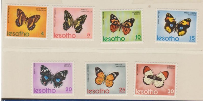 Lesotho Scott #140-146 Stamps - Mint NH Set