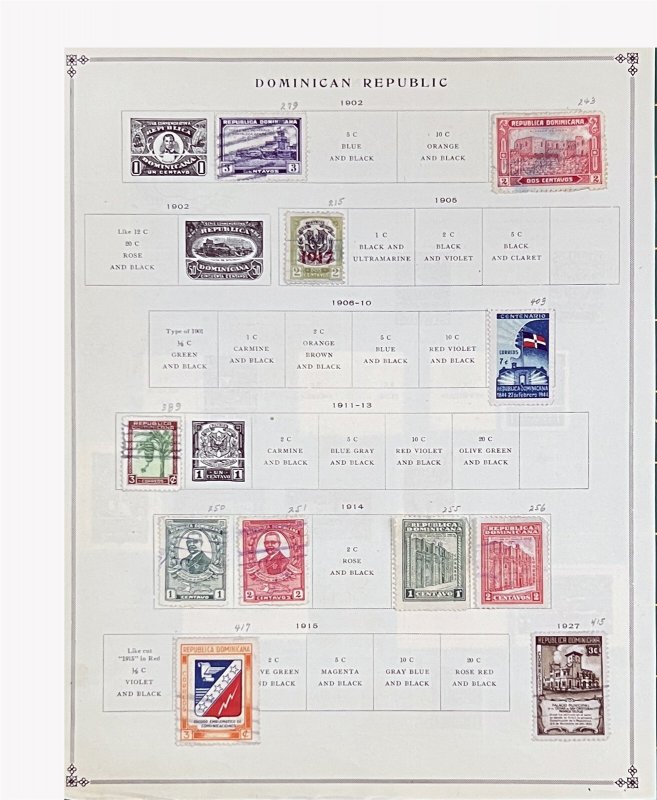 Dominican Rep. Stamp Collection approx. 80+ Stamps Mint & Used ZAYIX 0825BB3705