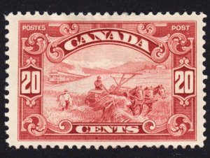 Canada Scott 157 F to VF mint OG HH. Lot B.  FREE...