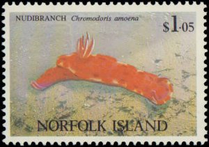 Norfolk Island #538-543, Complete Set(6), 1993, Marine Life, Never Hinged