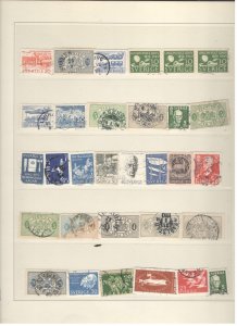 SWEDEN COLLECTION ON STOCK SHEET MINT/USED