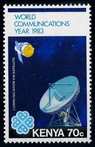 [64397] Kenya 1983 Space Travel Weltraum Satellite From Set MNH