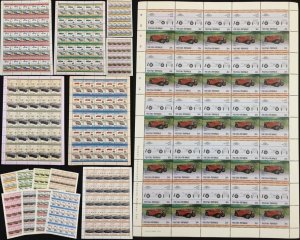 TUVALU Cars Automobiles Sheets x 8 MNH (400 Stamps( BLK48)