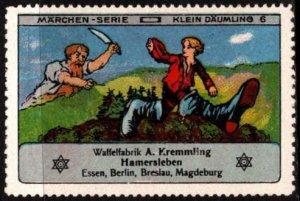 Vintage Germany Poster Stamp Little Thumb Collection Number 6