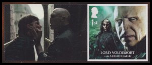 GB LS157f Harry Potter Lord Voldemort & A Death Eater 1st single MNH 2023