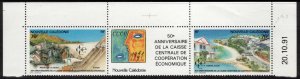 NEW CALEDONIA 1991 Central Bank Anniversary; Scott 664a; MNH