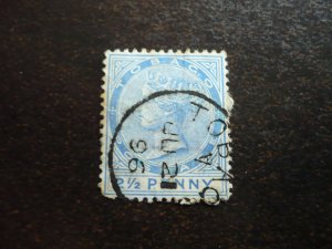 Stamps - Tobago - Scott# 18 - Used Part Set of 1 Stamp
