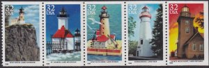 2973a Great Lakes Lighthouses MNH