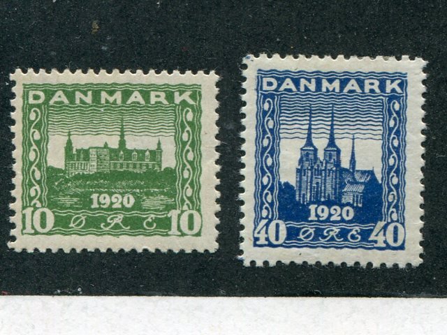 Denmark #159-60 Mint VF - Lakeshore Philatelics