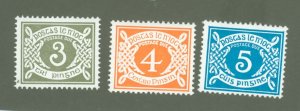 Iceland #J25-27  Single (Complete Set)