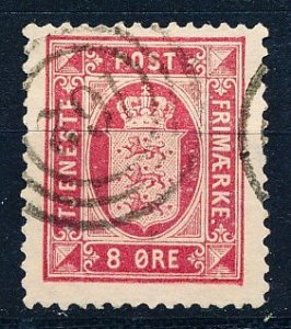 Denmark #O8 Single Used