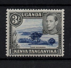 Kenya Uganda Tanganyika 1947 3/- Perf 13 & 11.75 MNH WS28411