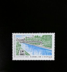 1992 France Ourcq Canal, Tourism Series Scott 2290 Mint F/VF NH