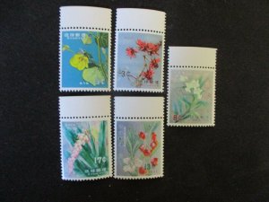 Ryukyu #98-102 Mint Never Hinged WDWPhilatelic (H6K9) 