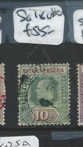 NORTHERN NIGERIA (P1907B) KE 10/-  SG18  VFU