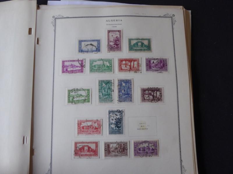 Algeria 1924-1971 Stamp Collection on Scott Specialty Album Pages