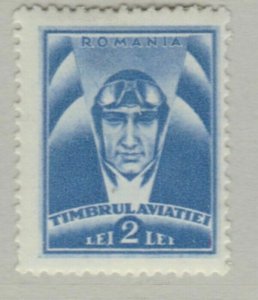 1932 Romania Postal Tax Timbrul Aviatiei Aviator 2L MH* A18P26F782-