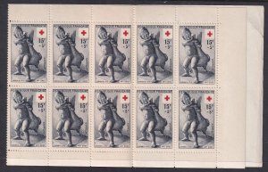 France B301a Red Cross Booklet MNH VF