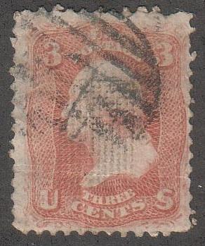 US #94. Used Grill. 1867 **Awardmasters**