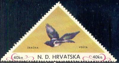 Bird, N. D. Hrvatska stamp mint