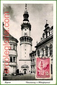 14870 - HUNGARY - MAXIMUM CARD - Architecture Sopron-