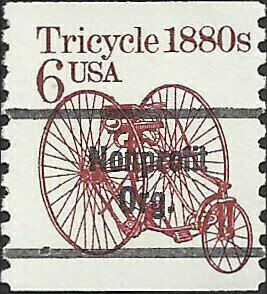 # 2126a MINT NEVER HINGED ( MNH ) PRE-CANS. TRICYCLE