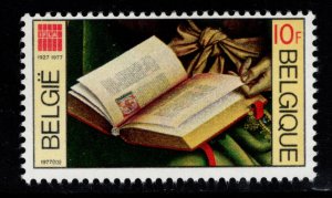 Belgium Scott MNH** Book Art stamp by Van Eyck Brothers