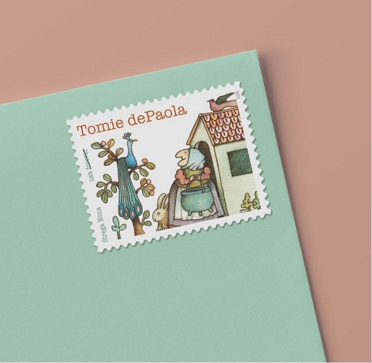 Tomie dePaola  forever stamps  5 sheets of 100pcs