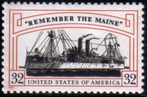 #3192 Remember The Maine - MNH