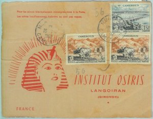 86336 - Cameroon Cameroon - Postal History - LETTER Front 1952 - BRIDGE...-