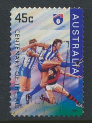 Australia SG 1606  Used  Self Adhesive - Australian Rules