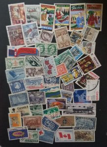 CANADA Used Stamp Lot Collection T6285