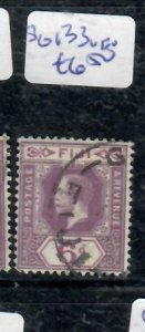 FIJI ISLANDS KGV 6D  SG 133   VFU       P0313H