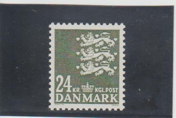 Denmark  Scott#  814  MNH  (1988 State Seal)